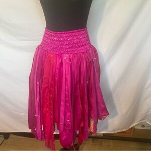 Wevez Women’s 100% Silk Scarf Skirt One‎ size fits all